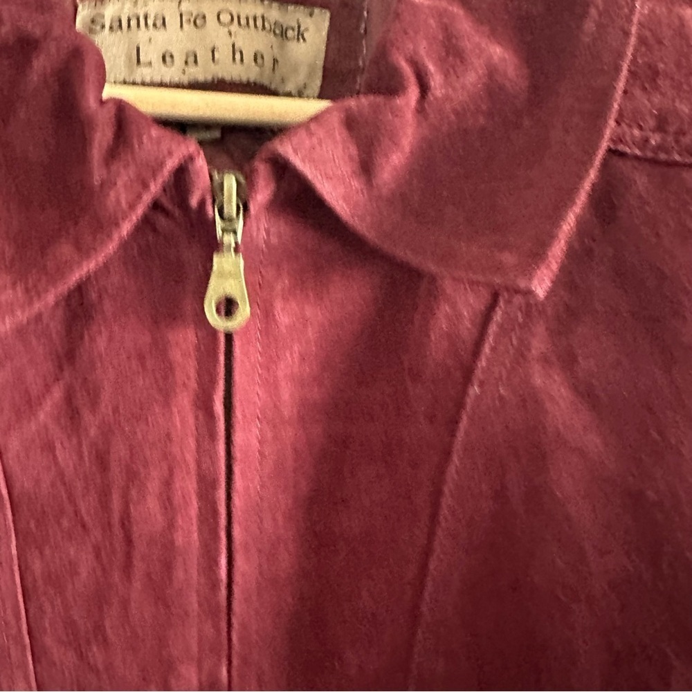 Santa Fe outback men’s leather jacket - Picture 3 of 10
